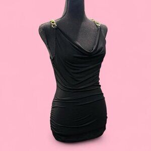Black Bodycon Short Mini Dress Small